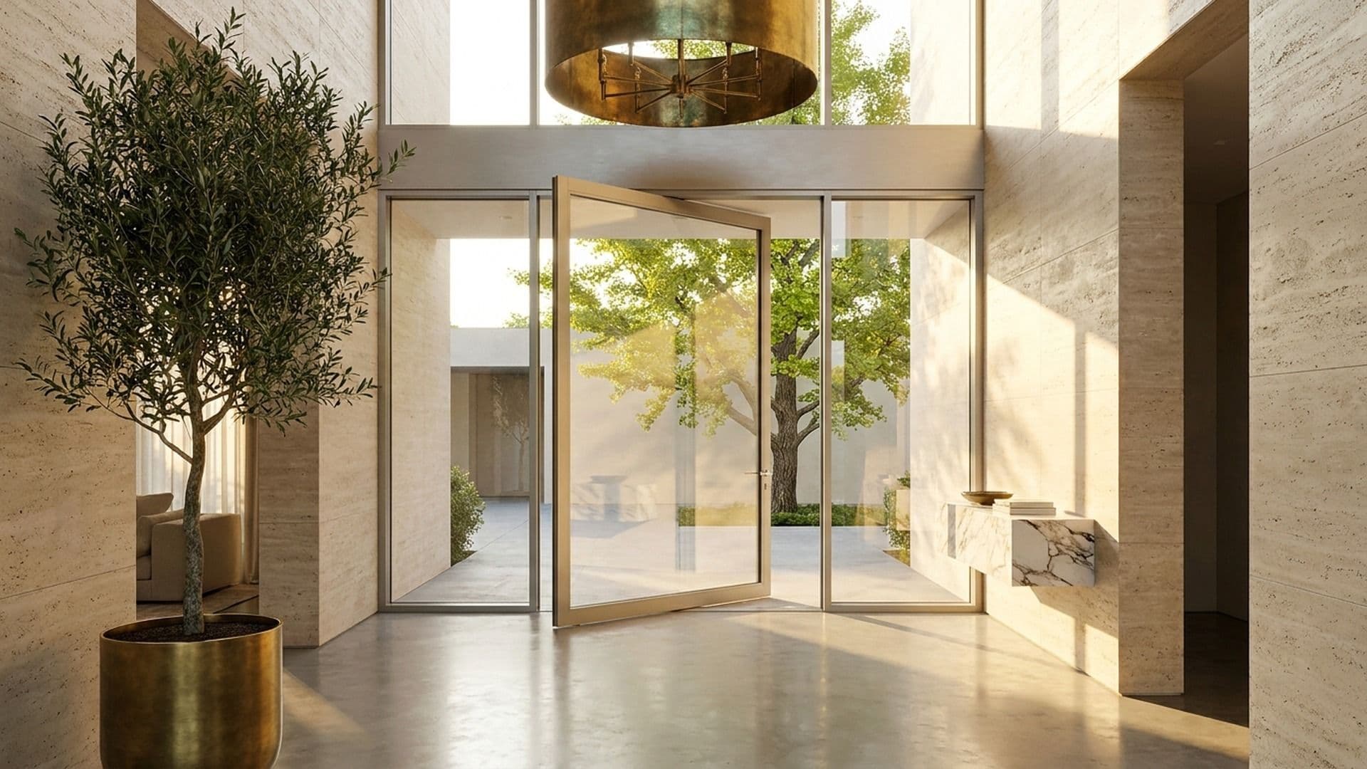 Grand Residential Entrance