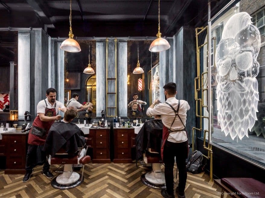 Antique Mirror, Hair Salon, London