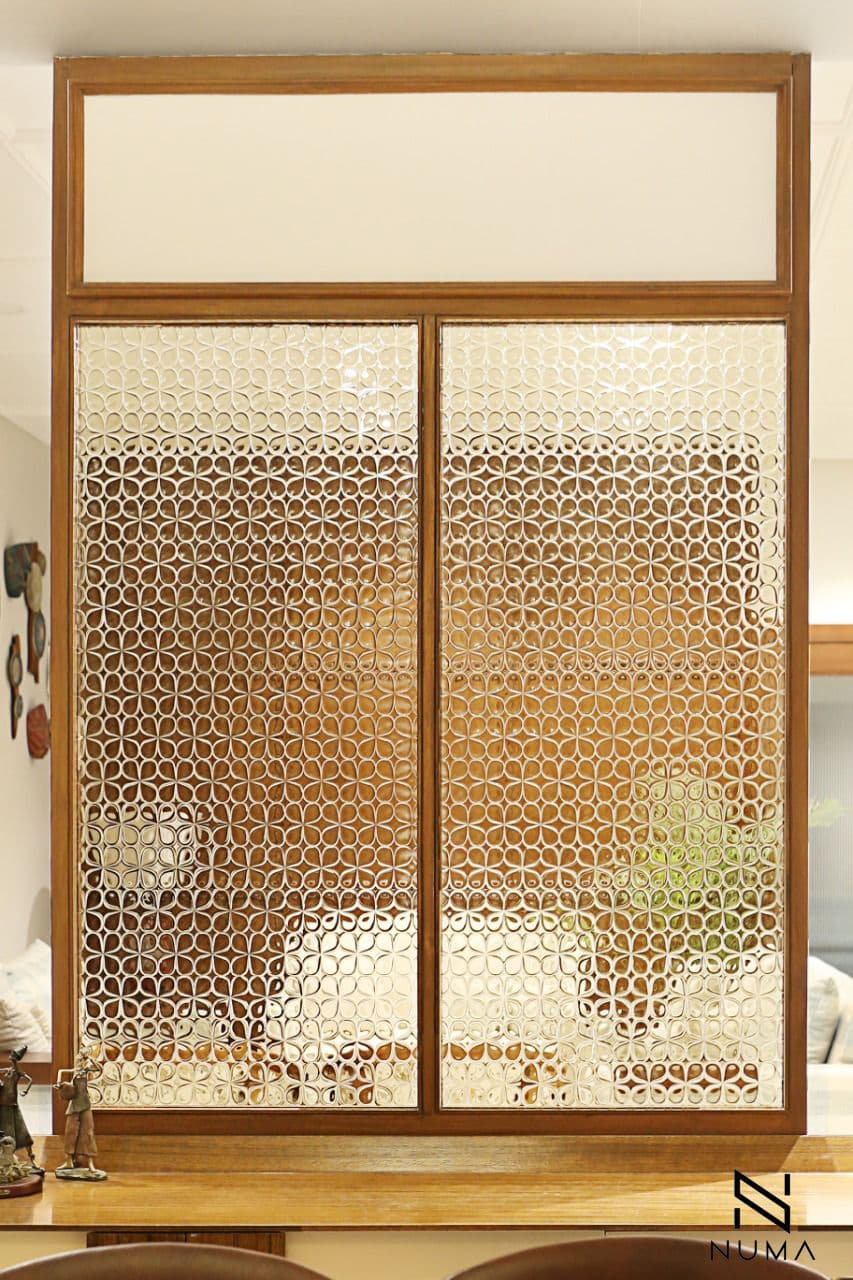 Clover Leaf KilnCast Glass, Private Residence, Ahmedabad