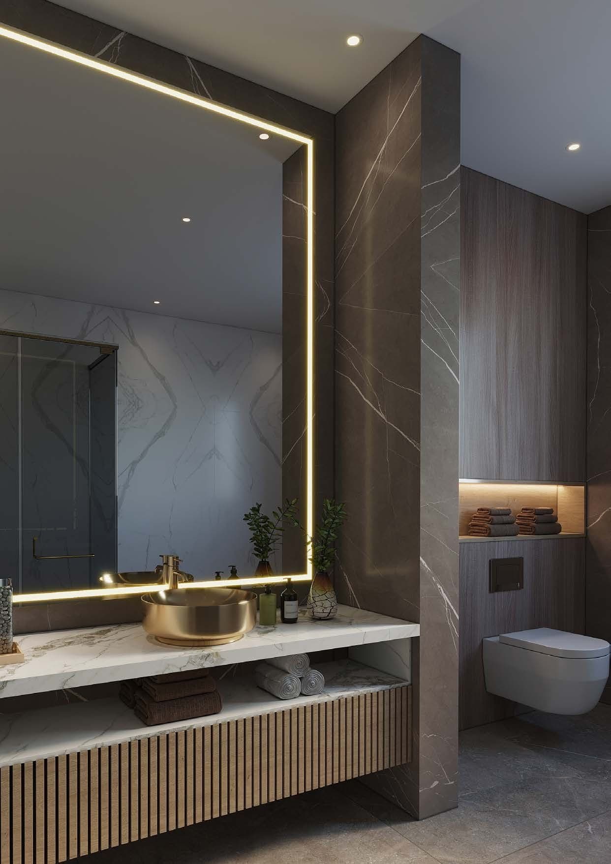 Luminous feature wall