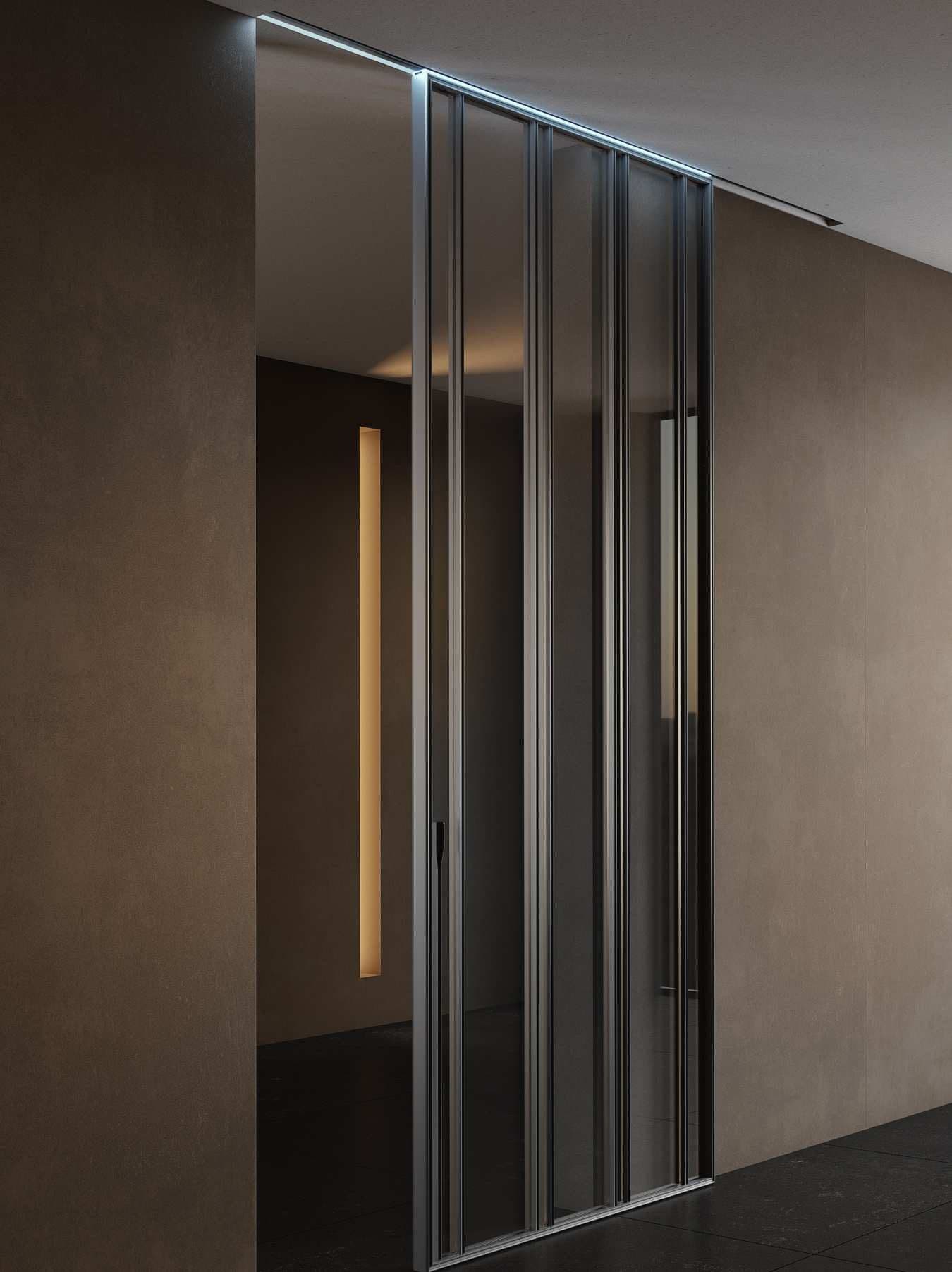NumaEro contactless motion sliding door